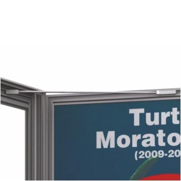 Tablero de carteles con luz LED