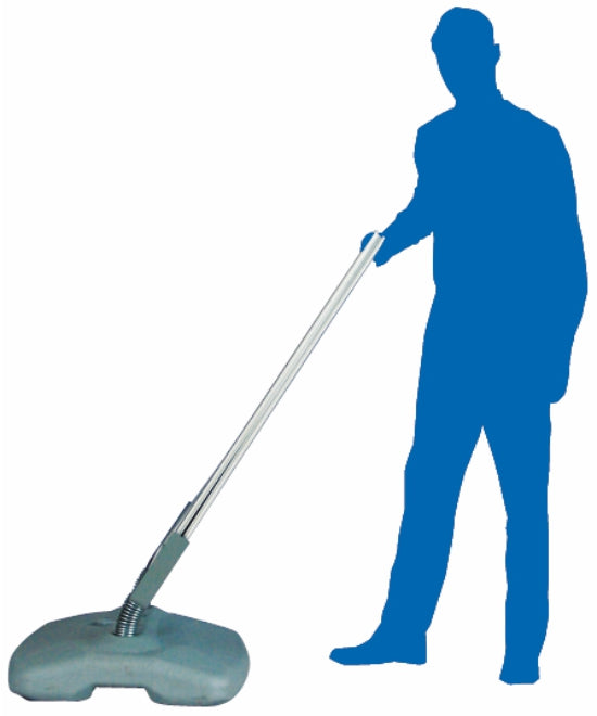 Póster Oscilante B1 Plateado Base Agua con Esquinas Redondas - Perfil 46MM