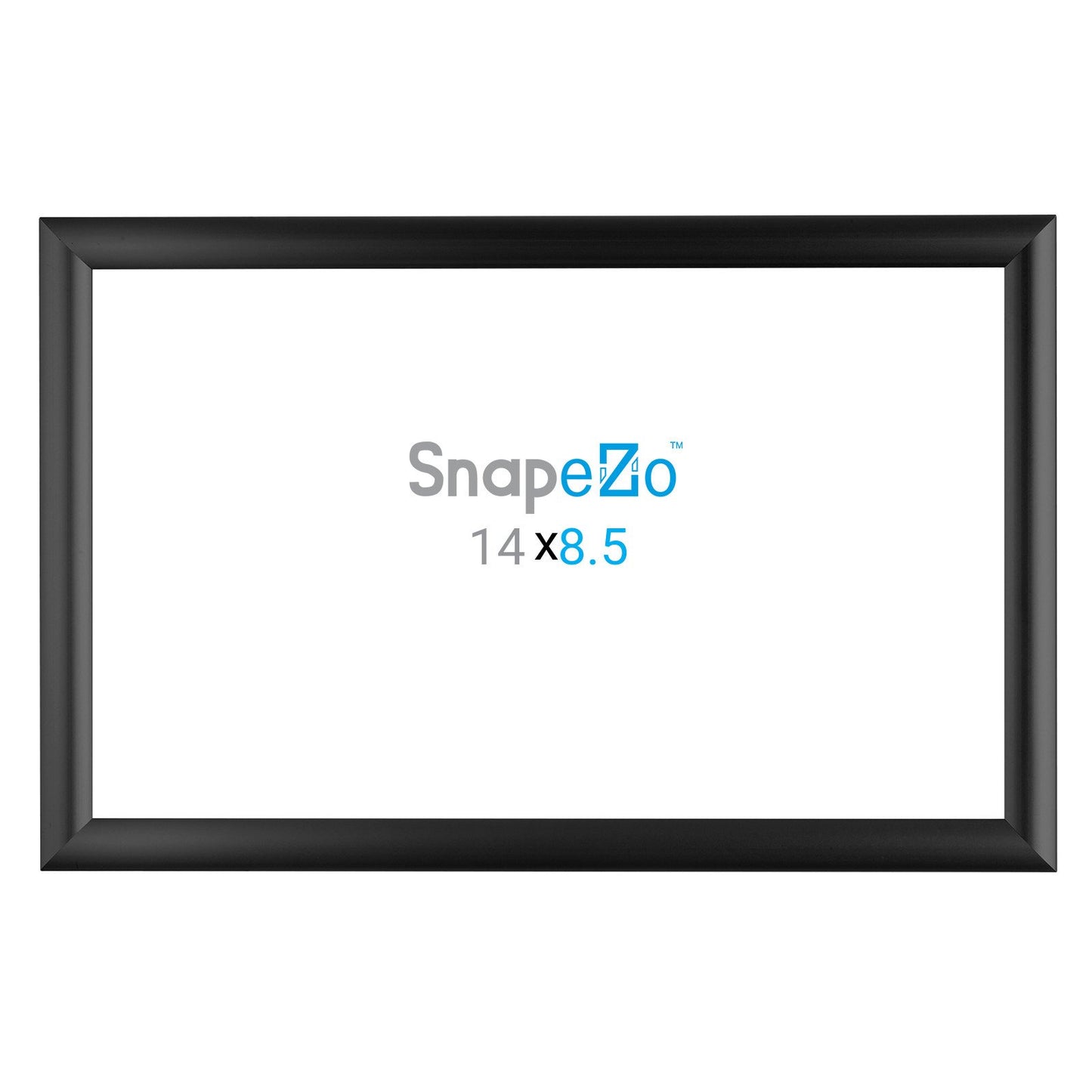 SnapeZo® 21.59 x 35.56 cm Black Snap Frame - 25MM Profile