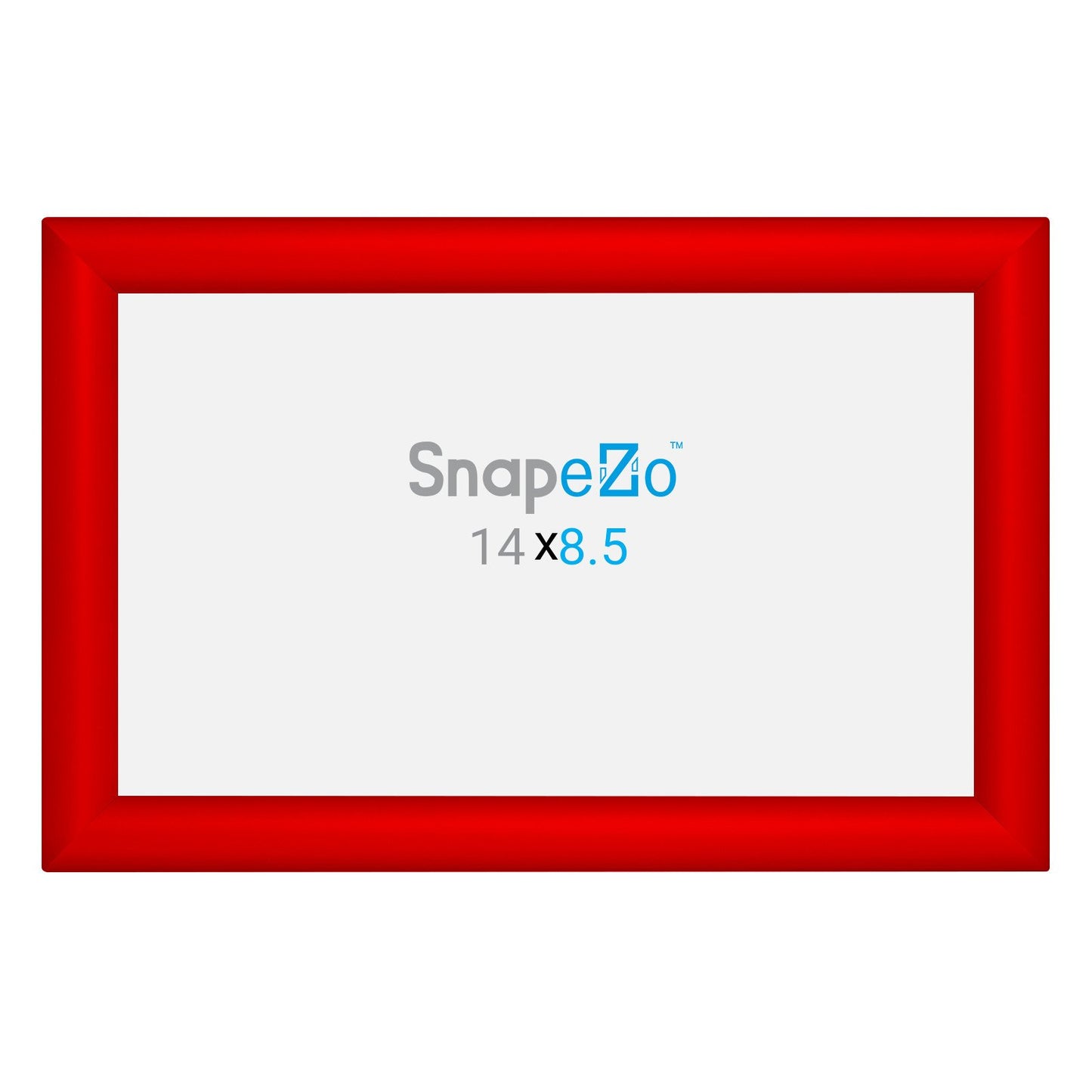 SnapeZo® 21.59 x 35.56 cm Red Snap Frame - 30MM Profile