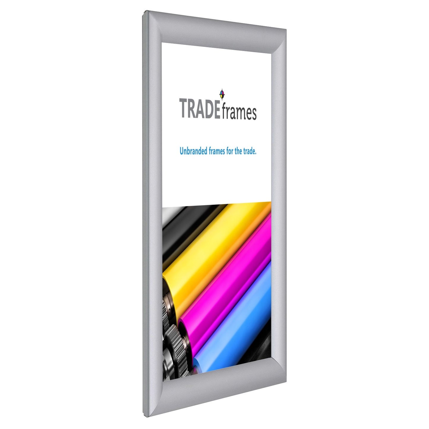 A5 (21 x 14.8 cm) Silver Snap Frame - 25MM Profile