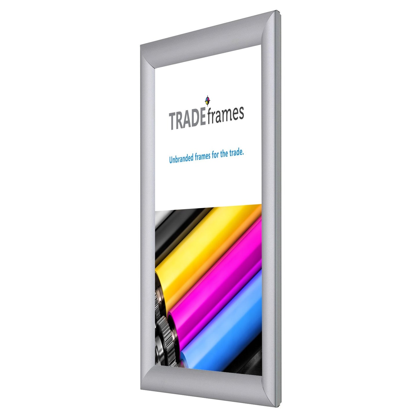 A5 (21 x 14.8 cm) Silver Snap Frame - 25MM Profile