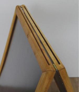 Tablero de tiza deslizable