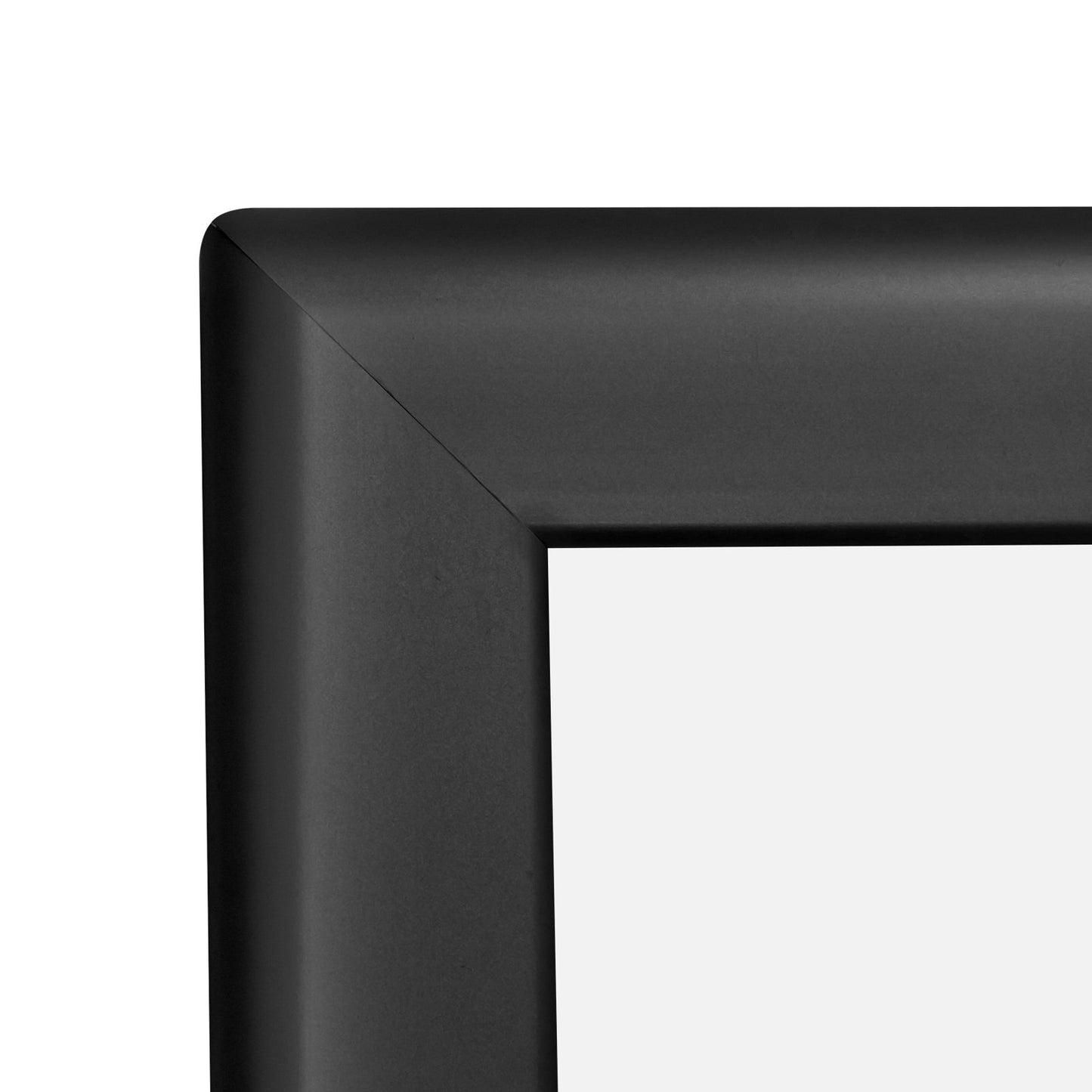 8.5x11 Black TRADEframe Locking - 1.25" Profile - Snap Frames Direct