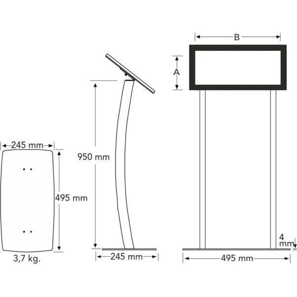 Curved LED Menuboard