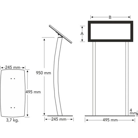 Curved LED Menuboard