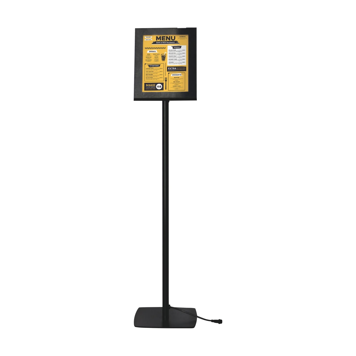 Large Counter Message Board Led Magnetic Message Boards Magnetic Glass Board | SIGEL