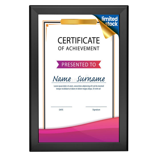11x17 Black Snap Frame