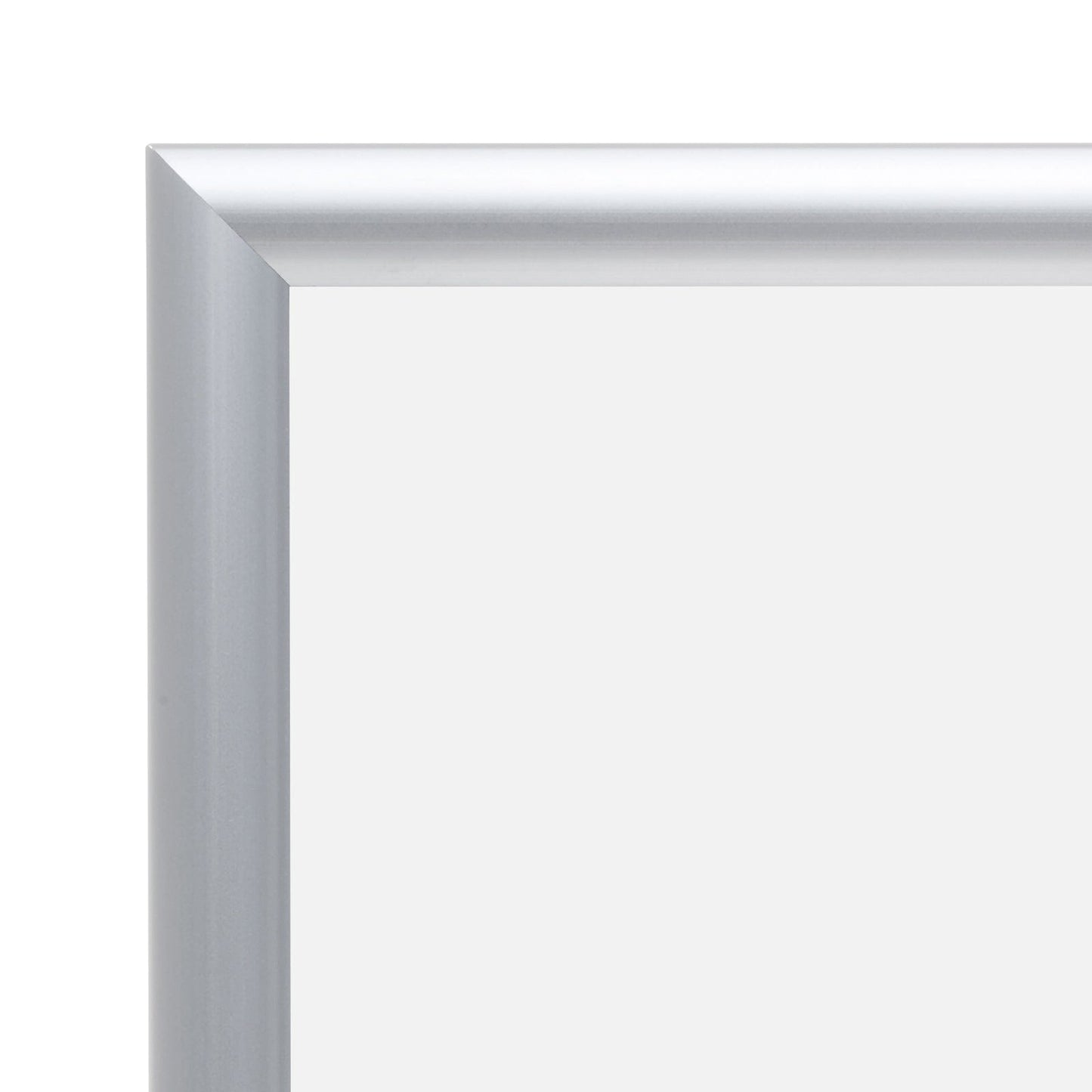 11x17 Inches Silver Snap Frame - 1" Profile - Snap Frames Direct