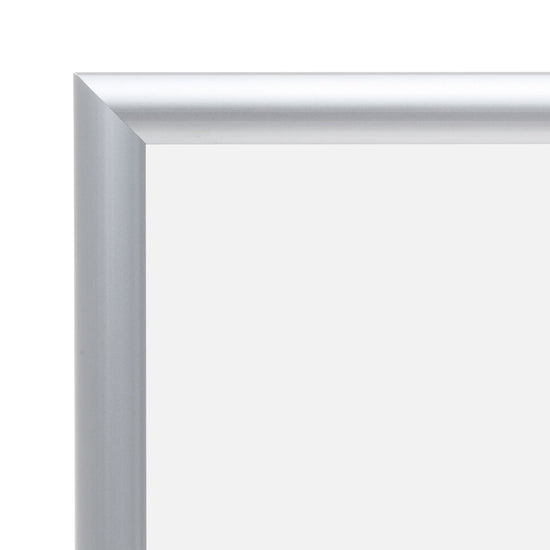 11x17 Inches Silver Snap Frame - 1" Profile - Snap Frames Direct