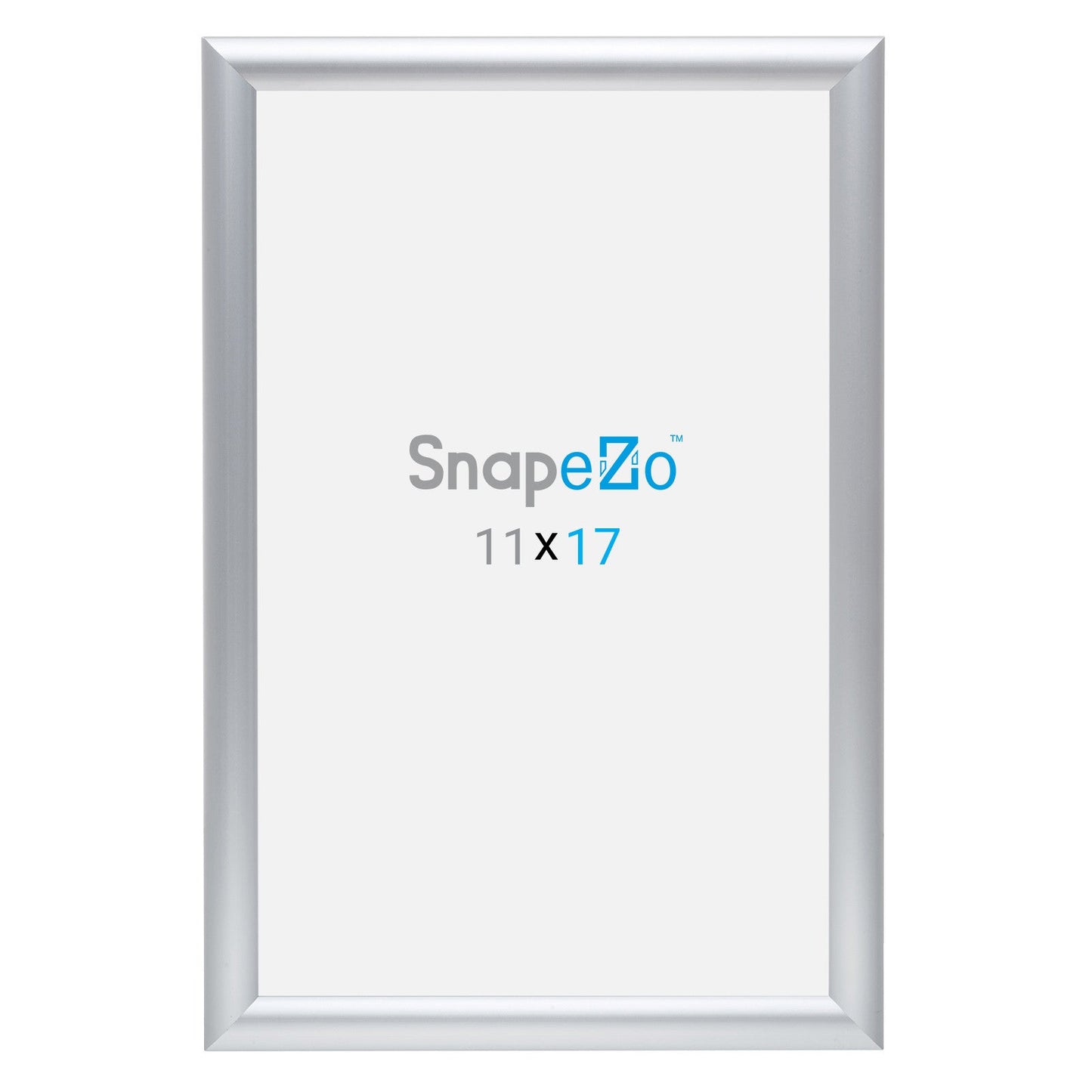 Twin-Pack Silver 11x17 Diploma Frame - 1" Profile