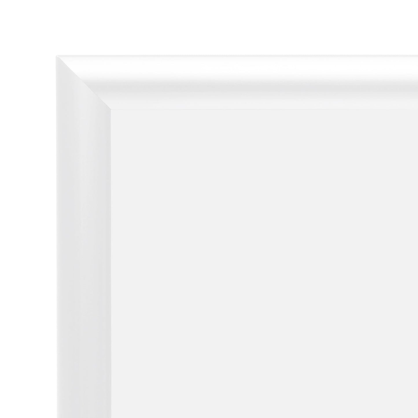 11x17 White Snap Frame - 1" Profile - Snap Frames Direct