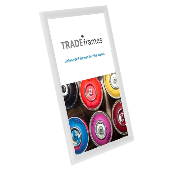 11x17 White Snap Frame - 1" Profile - Snap Frames Direct