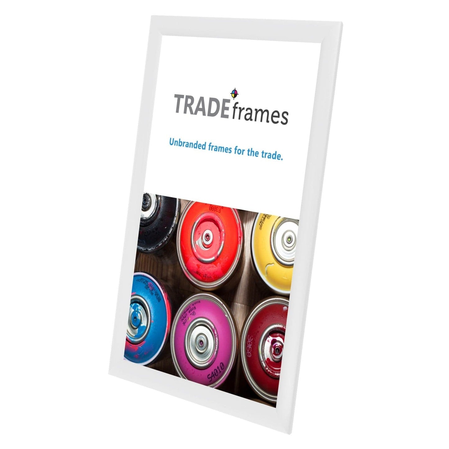 11x17 White Snap Frame - 1" Profile - Snap Frames Direct