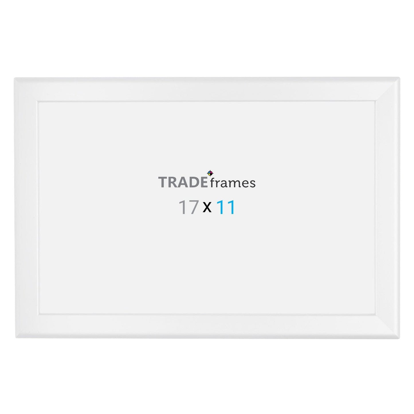 11x17 TRADEframe White Snap Frame 11x17 - 1.25 inch profile - Snap Frames Direct