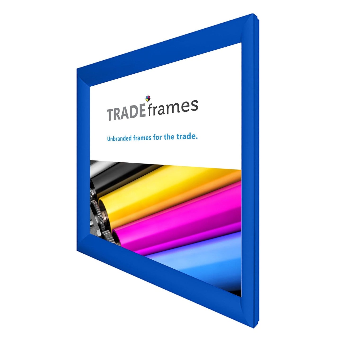 36x36  TRADEframe Blue Snap Frame 36x36 - 1.2 inch profile - Snap Frames Direct