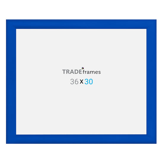 30x36  TRADEframe Blue Snap Frame 30x36 - 1.2 inch profile - Snap Frames Direct