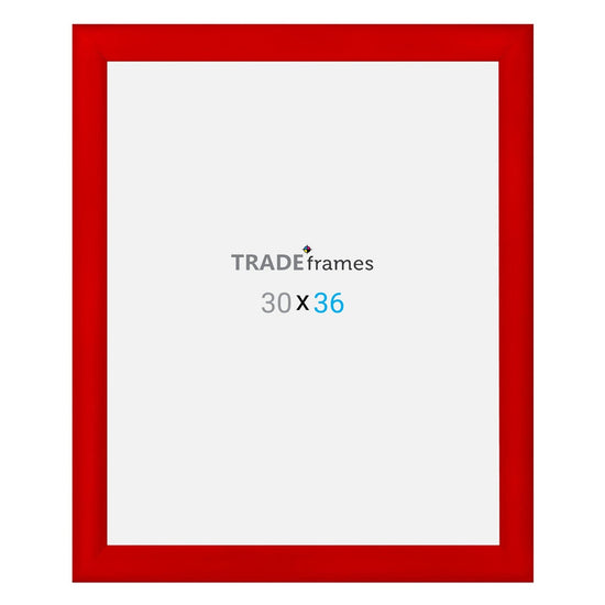 30x36  TRADEframe Red Snap Frame 30x36 - 1.2 inch profile - Snap Frames Direct