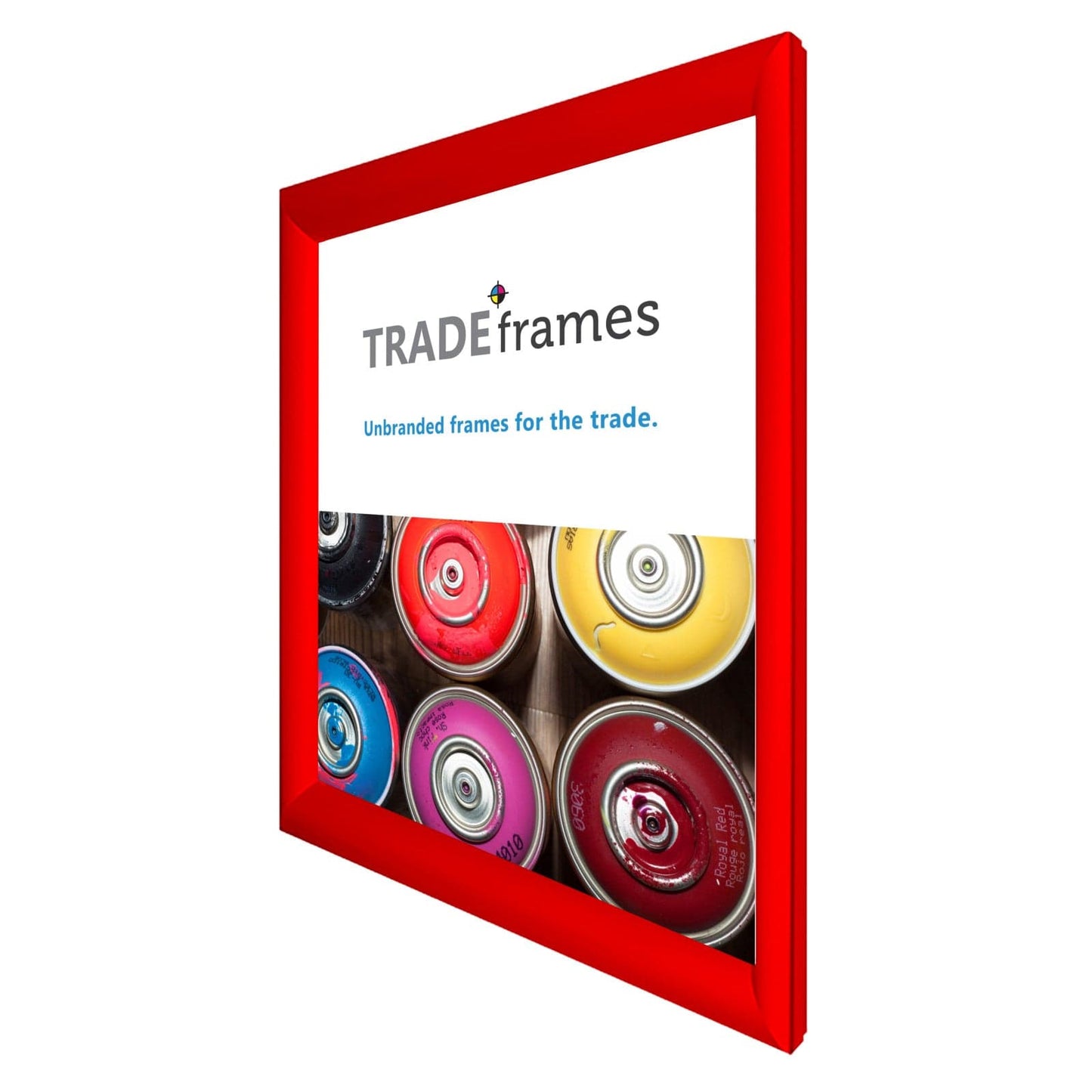 30x36  TRADEframe Red Snap Frame 30x36 - 1.2 inch profile - Snap Frames Direct
