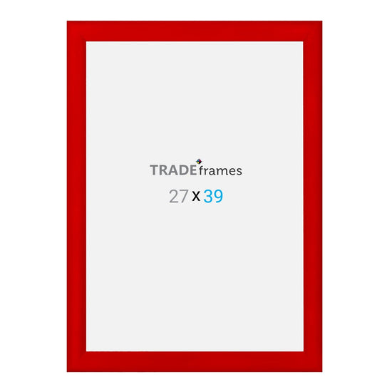 27x39  TRADEframe Red Snap Frame 27x39 - 1.2 inch profile - Snap Frames Direct