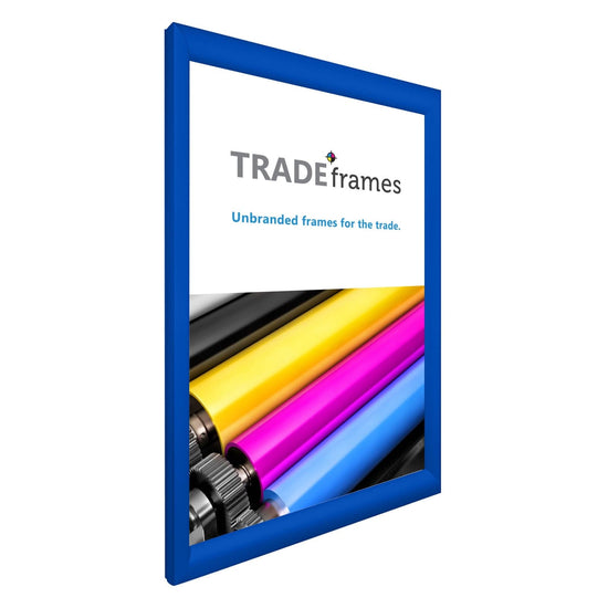 13x19  TRADEframe Blue Snap Frame 13x19 - 1.2 inch profile - Snap Frames Direct
