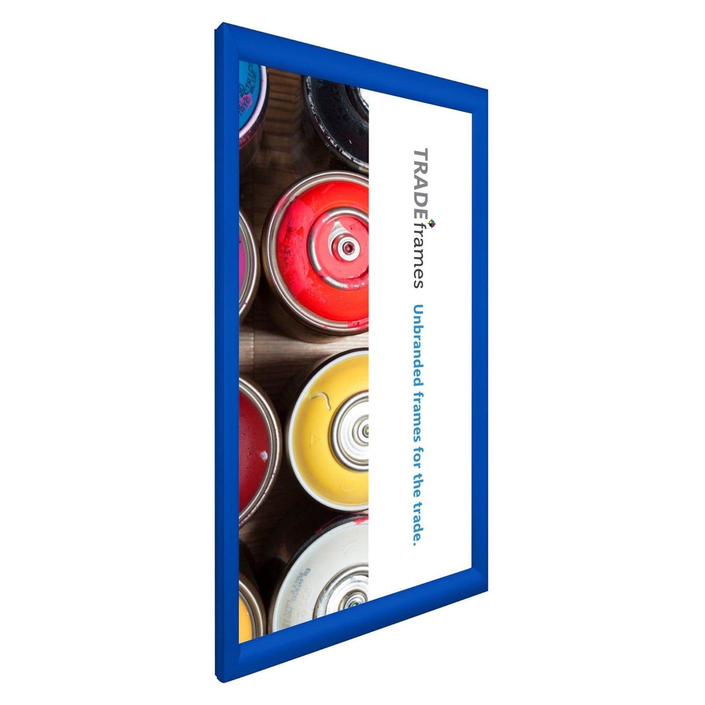 12x24  TRADEframe Blue Snap Frame 12x24 - 1.2 inch profile - Snap Frames Direct