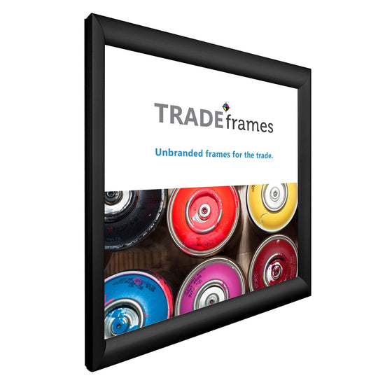 16x16 TRADEframe Black Snap Frame 16x16 - 1.2 inch profile - Snap Frames Direct