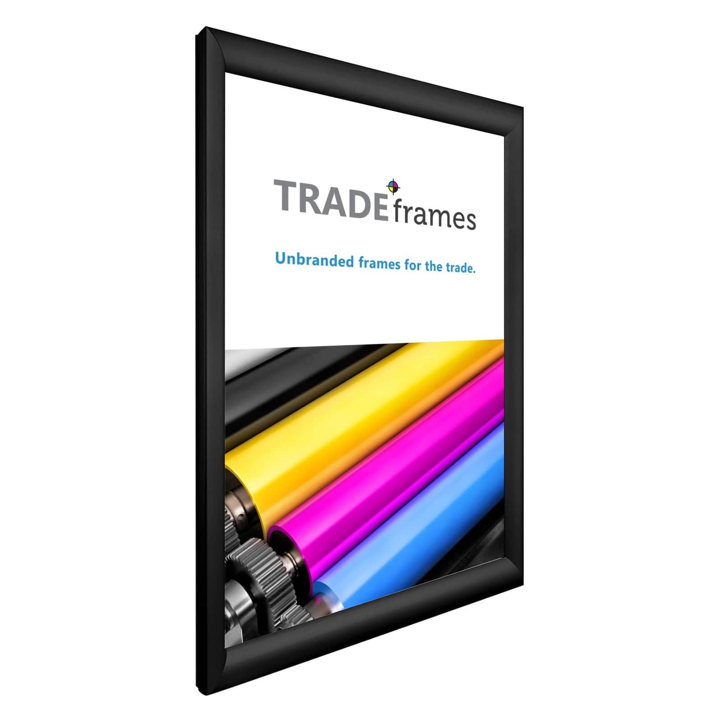 12x18 TRADEframe Black Snap Frame 12x18 - 1.2 inch profile - Snap Frames Direct