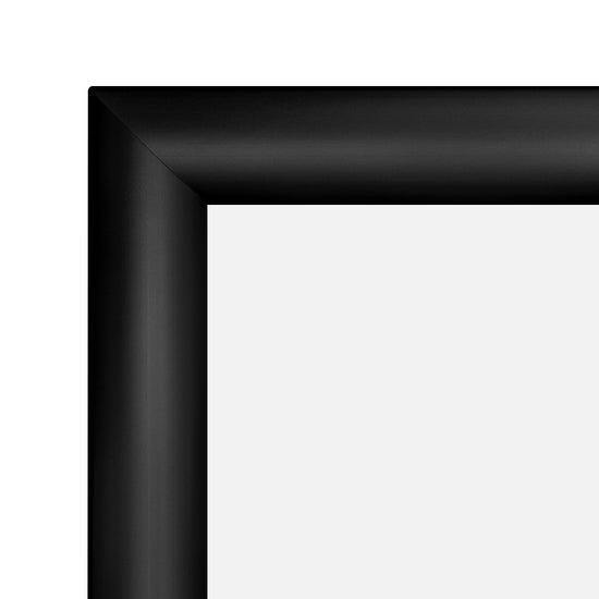 12x20 TRADEframe Black Snap Frame 12x20 - 1.2 inch profile - Snap Frames Direct