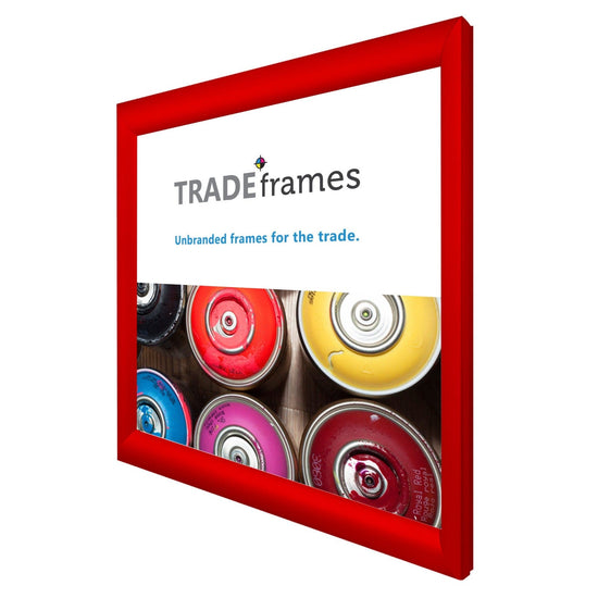 16x16  TRADEframe Red Snap Frame 16x16 - 1.2 inch profile - Snap Frames Direct