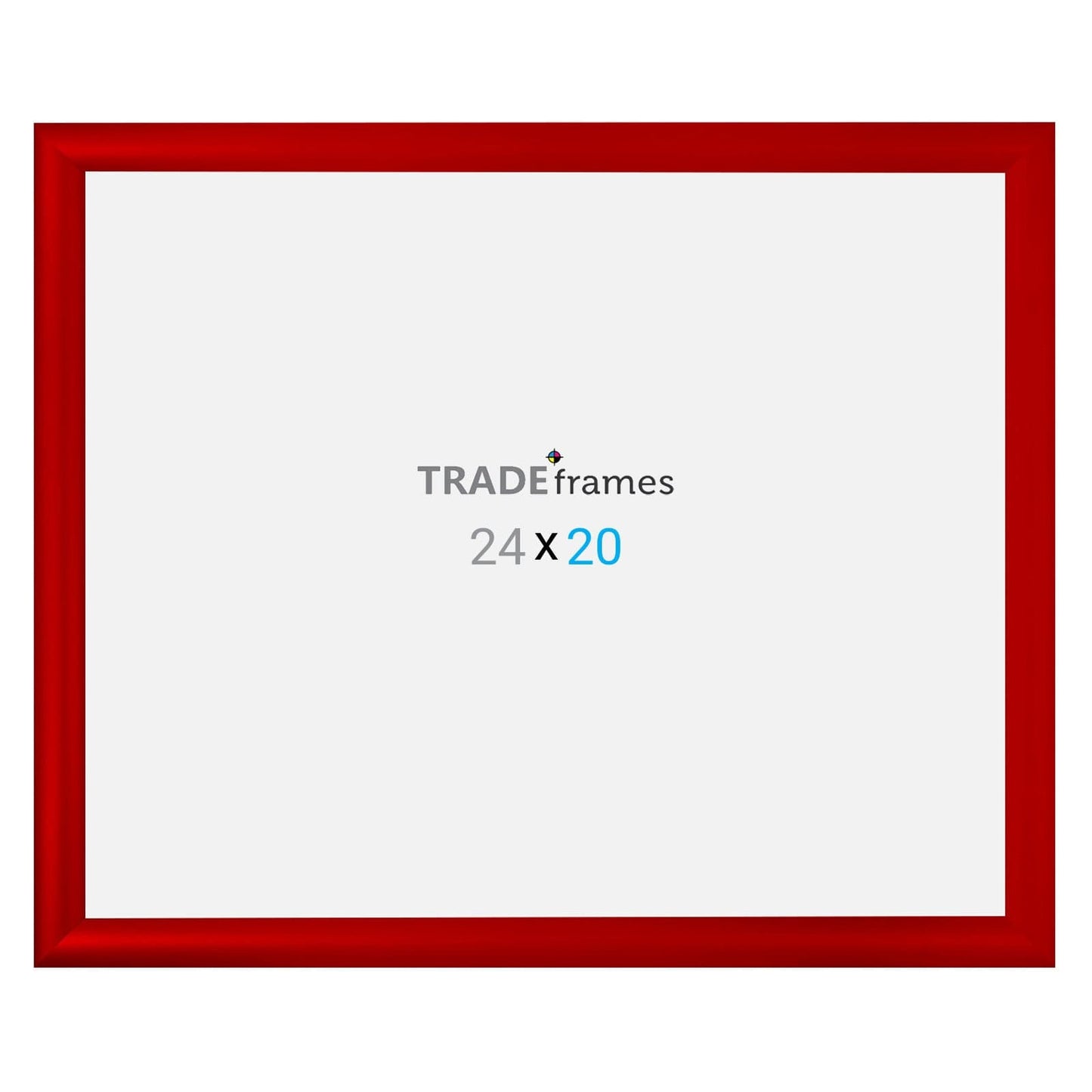 20x24  TRADEframe Red Snap Frame 20x24 - 1.2 inch profile - Snap Frames Direct