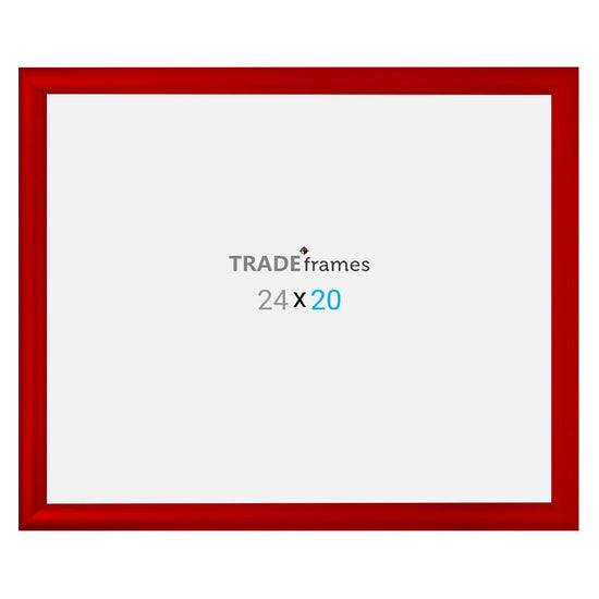 20x24  TRADEframe Red Snap Frame 20x24 - 1.2 inch profile - Snap Frames Direct