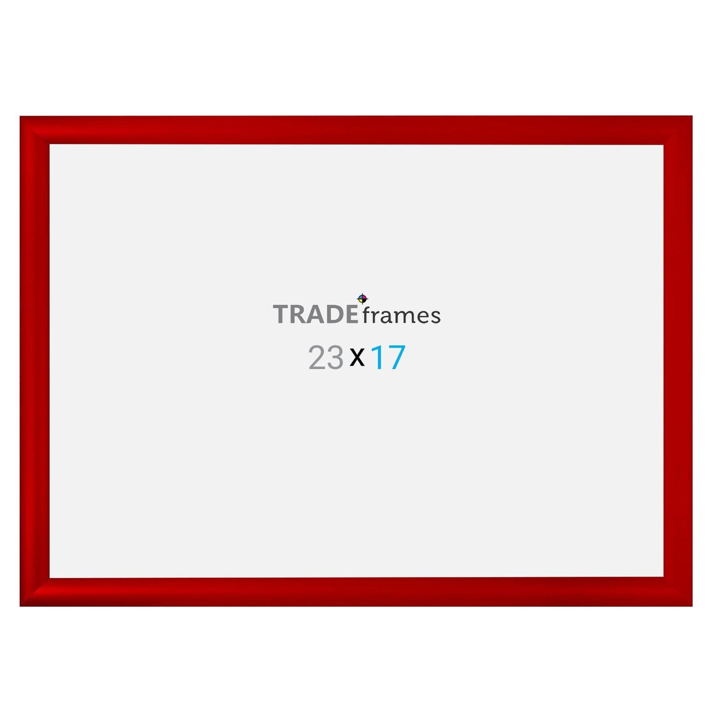17x23  TRADEframe Red Snap Frame 17x23 - 1.2 inch profile - Snap Frames Direct