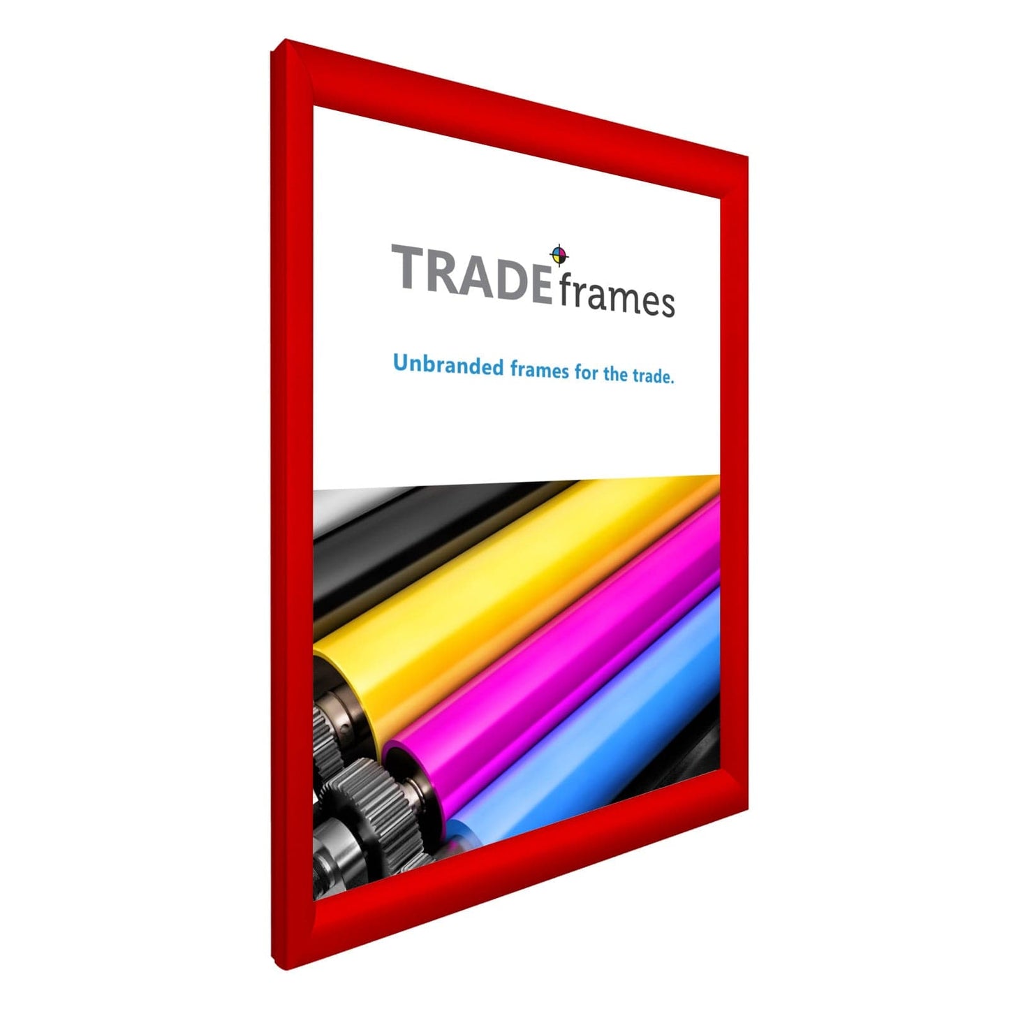 17x23  TRADEframe Red Snap Frame 17x23 - 1.2 inch profile - Snap Frames Direct