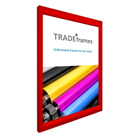17x23  TRADEframe Red Snap Frame 17x23 - 1.2 inch profile - Snap Frames Direct