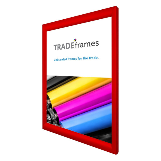 17x23  TRADEframe Red Snap Frame 17x23 - 1.2 inch profile - Snap Frames Direct