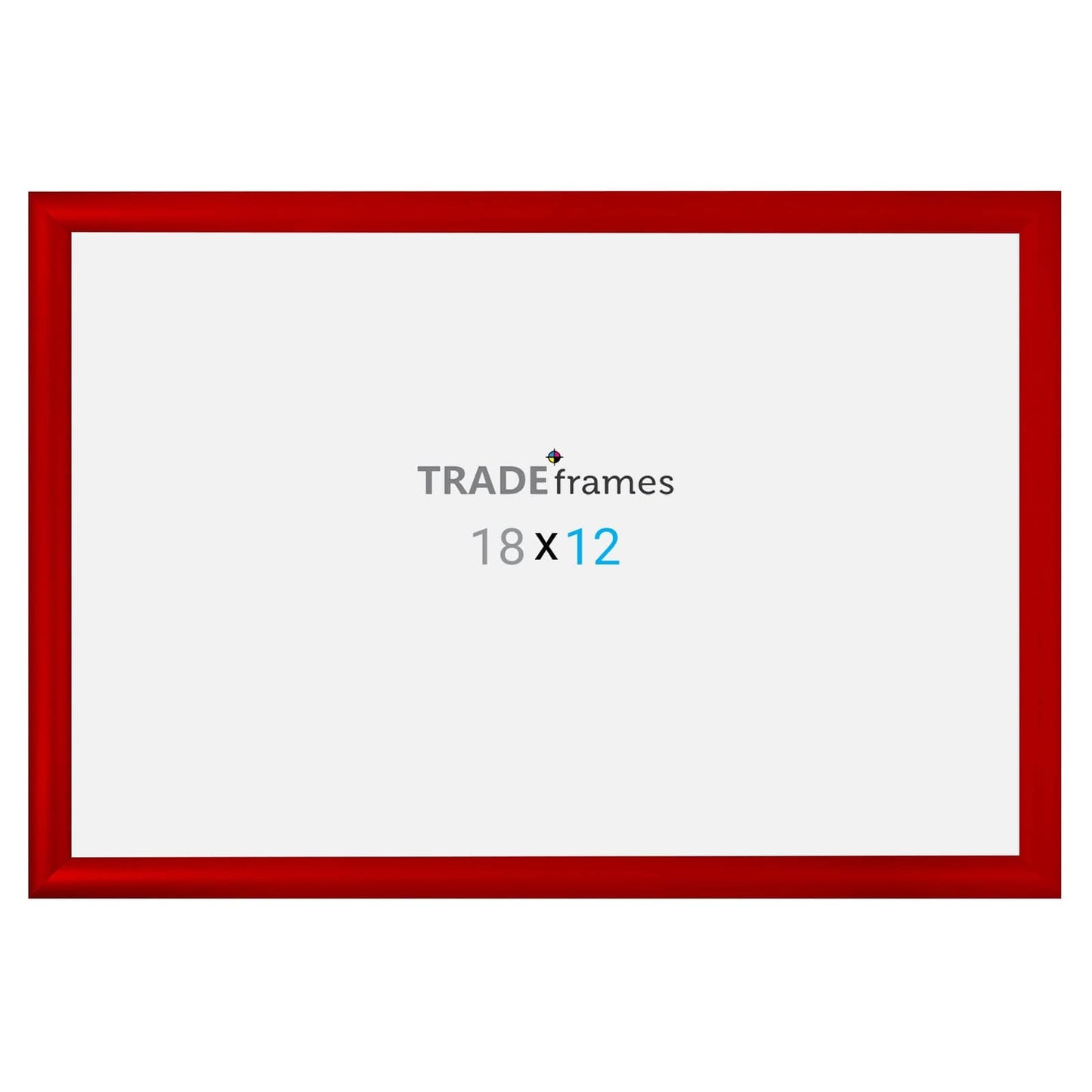 12x18  TRADEframe Red Snap Frame 12x18 - 1.2 inch profile - Snap Frames Direct