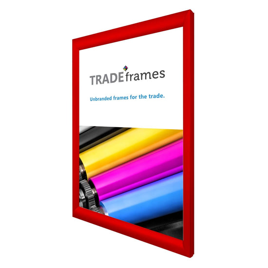 12x18  TRADEframe Red Snap Frame 12x18 - 1.2 inch profile - Snap Frames Direct