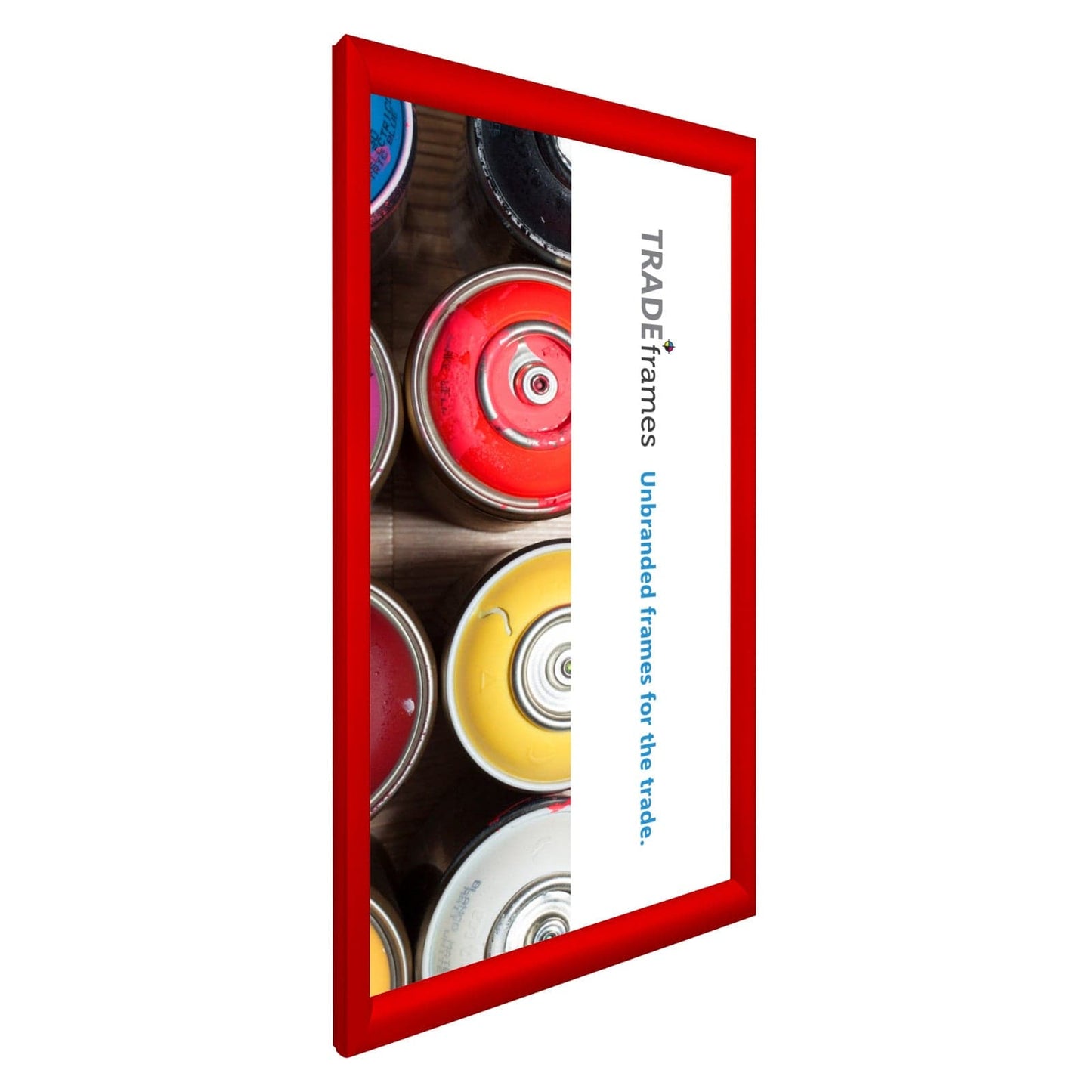 12x24  TRADEframe Red Snap Frame 12x24 - 1.2 inch profile - Snap Frames Direct