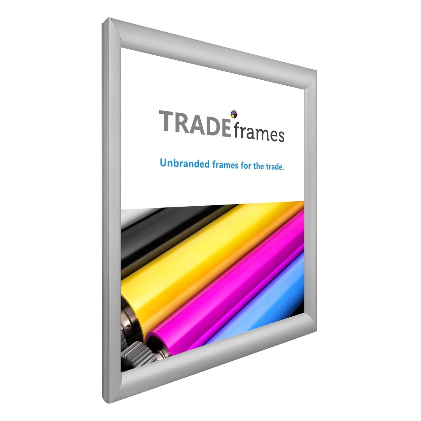 20x24  TRADEframe Silver Snap Frame 20x24 - 1.2 inch profile - Snap Frames Direct
