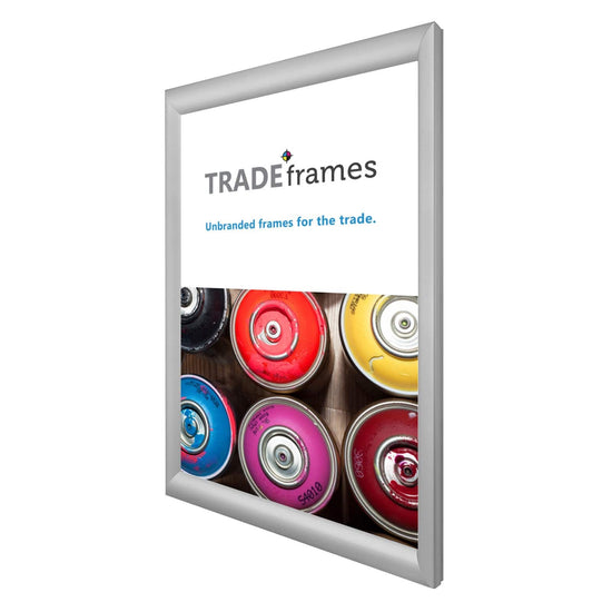 12x18  TRADEframe Silver Snap Frame 12x18 - 1.2 inch profile - Snap Frames Direct