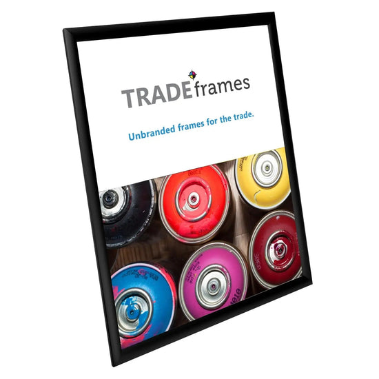 24x30 Black Snap Frame - 1" Profile - Snap Frames Direct