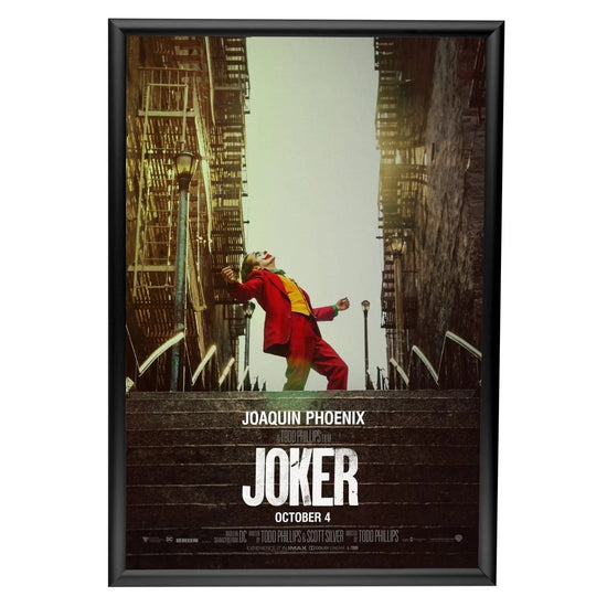 Basic Black Poster Frame - 24x36 Inches, Slim Profile, .37 Inch Width, For Wall Art & Displays