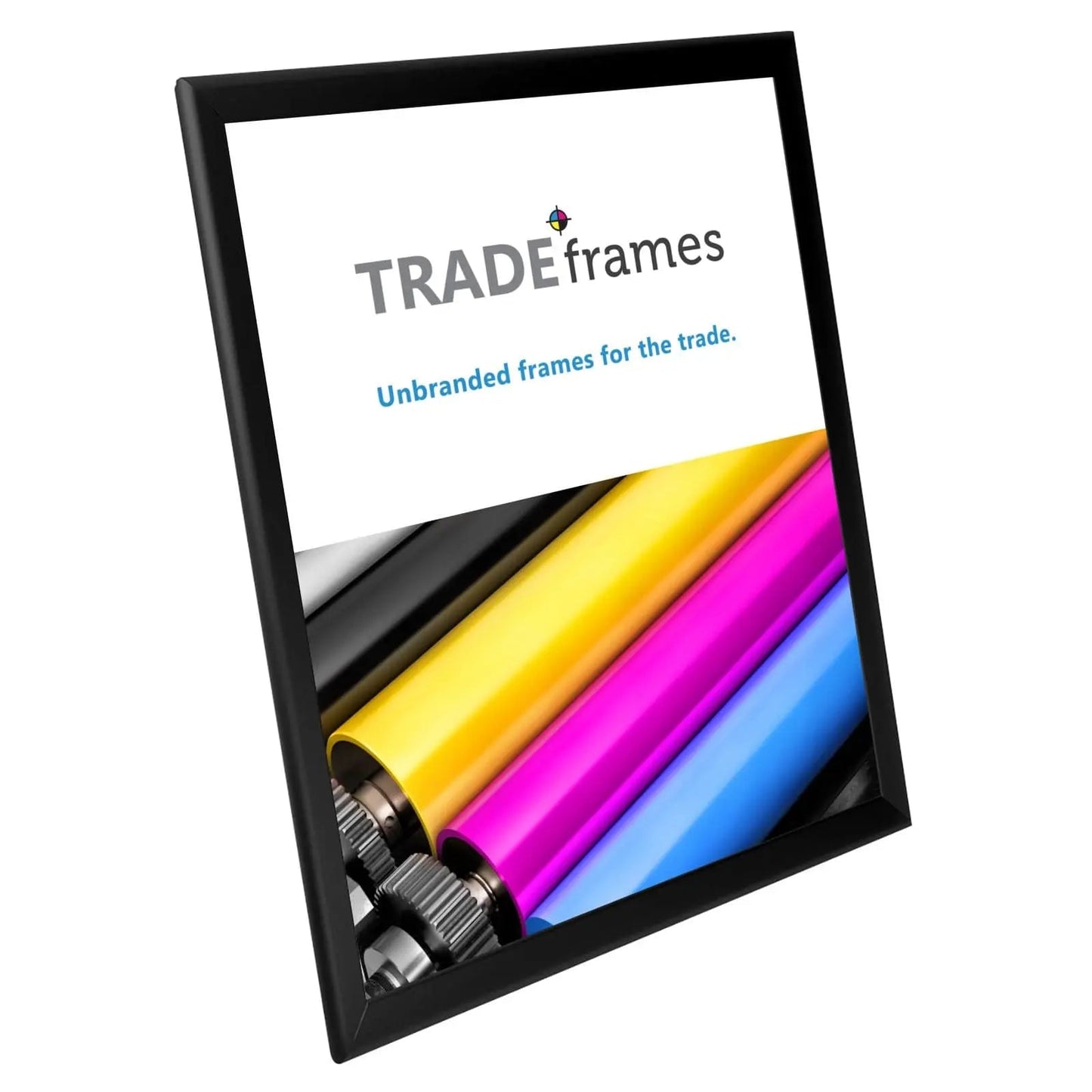 22x28 Inches Black Snap Frame - 1.25" Profile - Snap Frames Direct