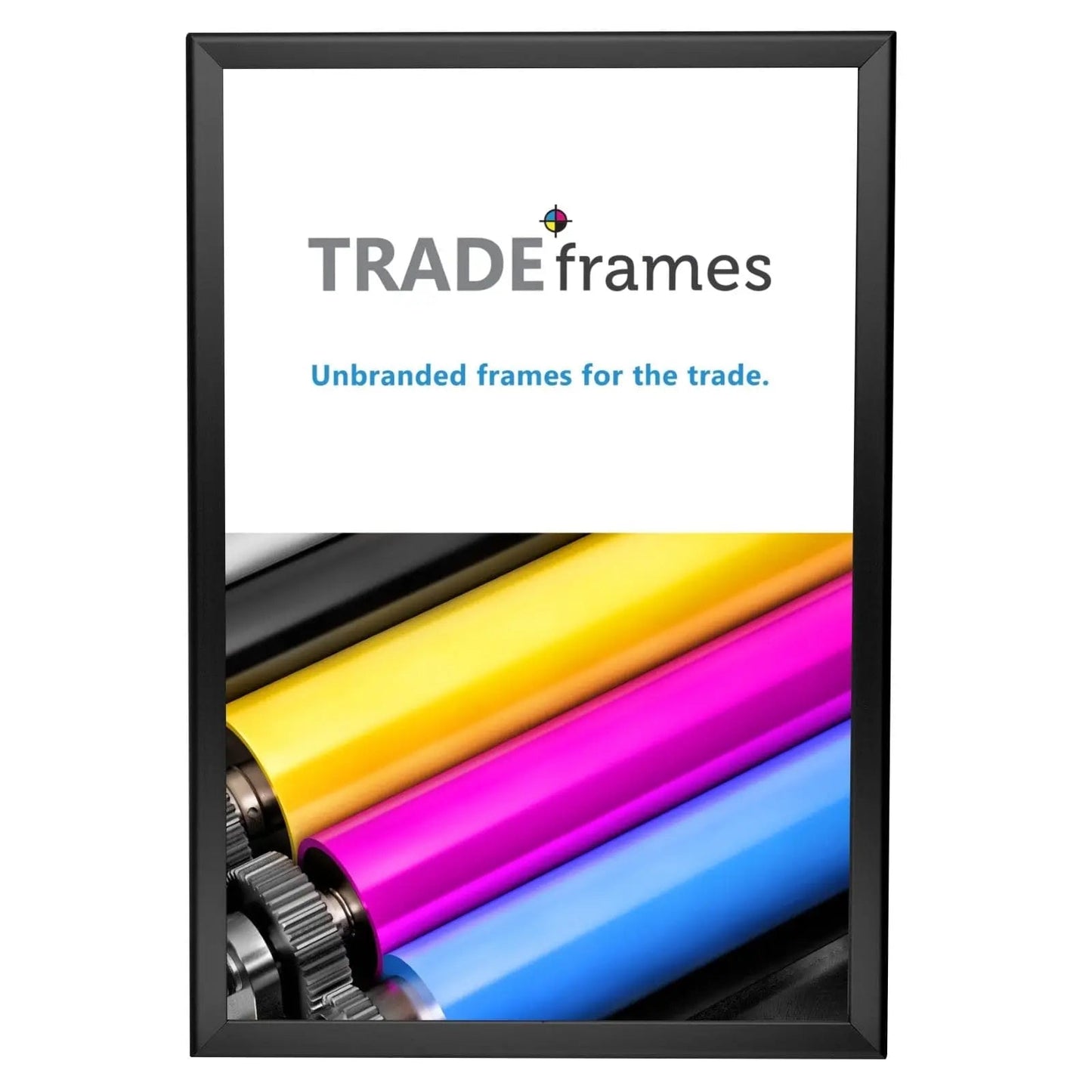 20x30 Inches Black Snap Frame - 1.25" Profile - Snap Frames Direct