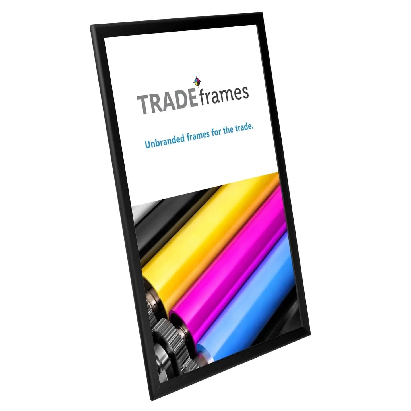 20x30 Inches Black Snap Frame - 1.25" Profile - Snap Frames Direct
