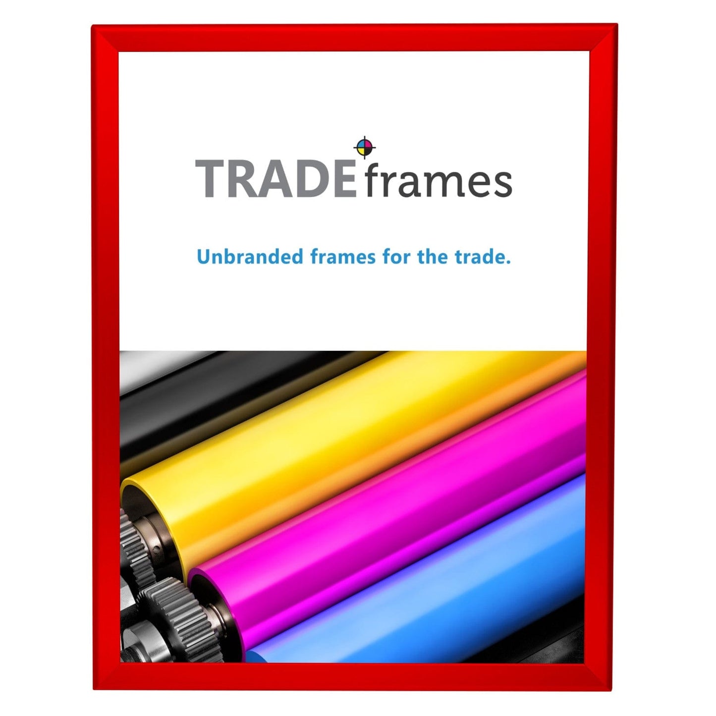 16x20  TRADEframe Red Snap Frame 16x20 - 1.25 inch profile - Snap Frames Direct