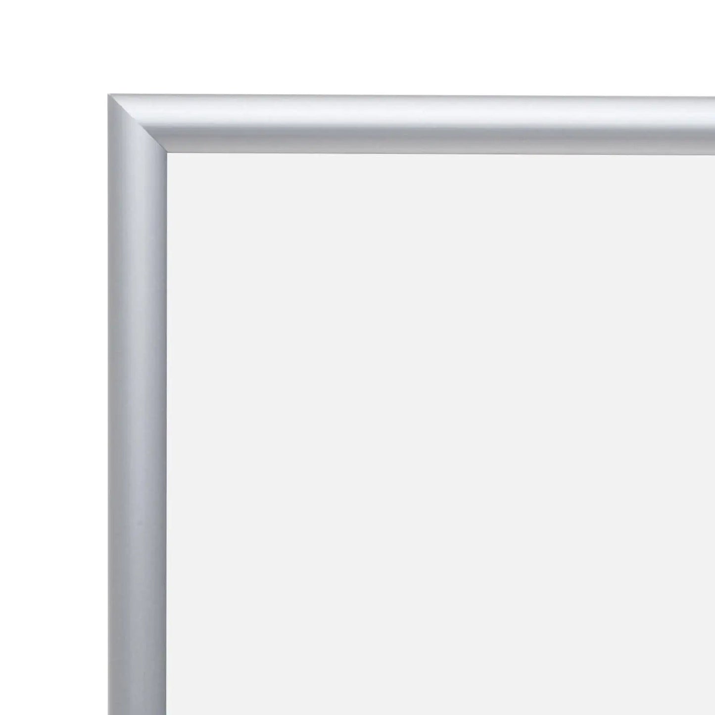 24x36 Silver Snap Frame - 1" Profile - Snap Frames Direct