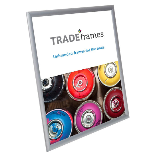 16x20 Silver TRADEframe Snap Frame - 1" Profile - Snap Frames Direct