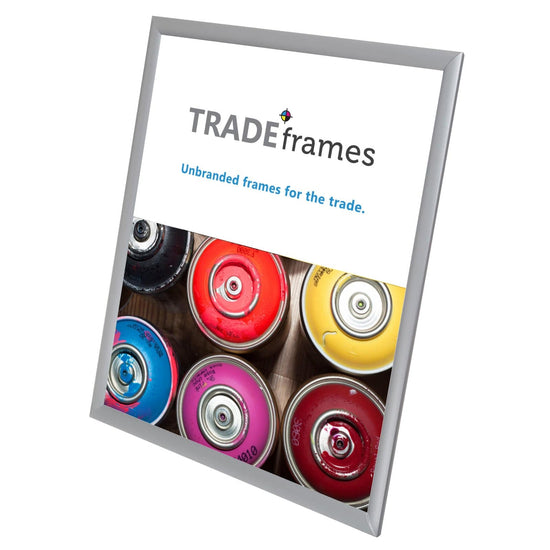16x20 Silver TRADEframe Snap Frame - 1" Profile - Snap Frames Direct